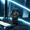 Casio Мужские кварцевые часы GA-100MF-1A из смолы, водонепроницаемые 200 м, ударопрочные, цифровые