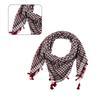 Multiuse Arafat Hijab Scarf Jacquard Shawl Scarf Adult Desert Arab Shemagh Headscarf Arabian Dubai Saudi Head Covering