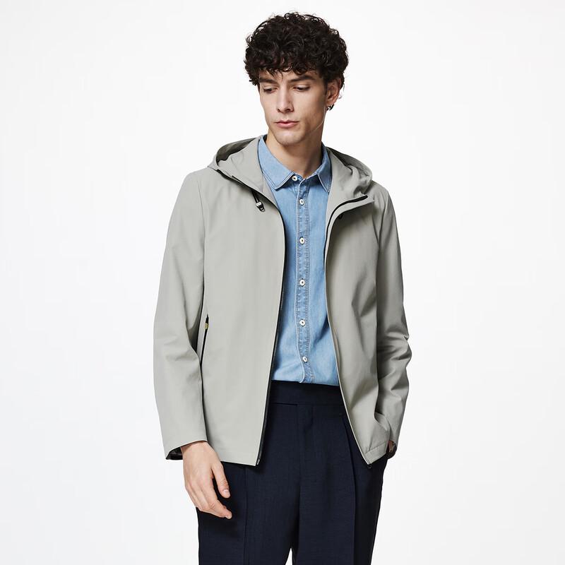 Zhuangji Men's Lightweight Hooded Breathable Jacket