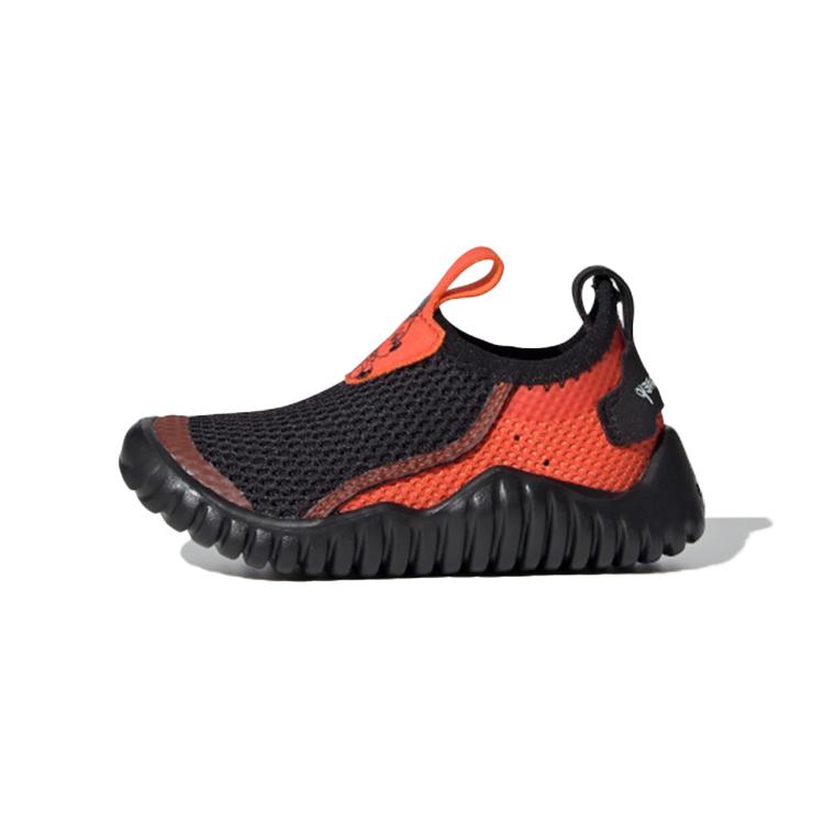 Adidas Rapidazen Toddler Shoes Black Orange Infant And Toddler FU7602