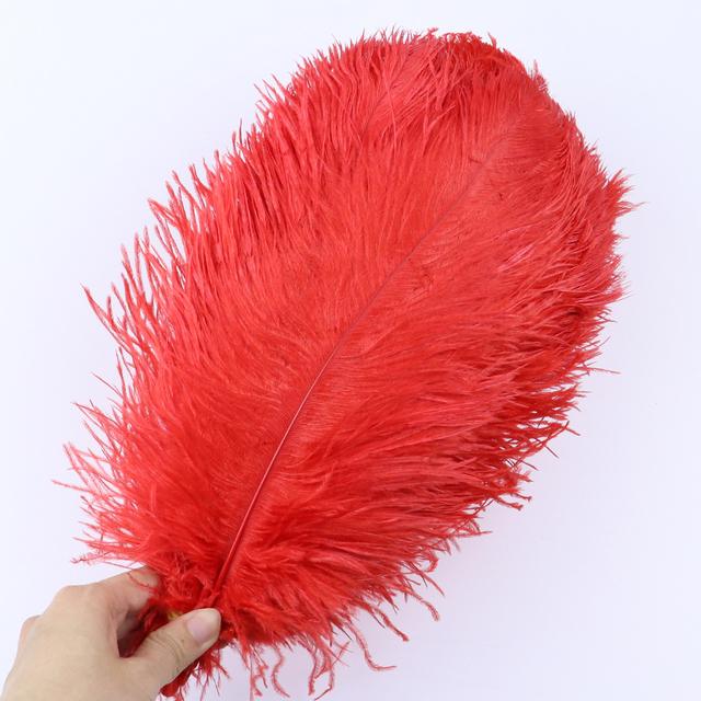 10 шт./лот, натуральные белые страусиные перья, свадебное украшение для дома, 15-20 см/25-30 см/30-35 см, страусиные перья, центральное украшение для стола, поделки