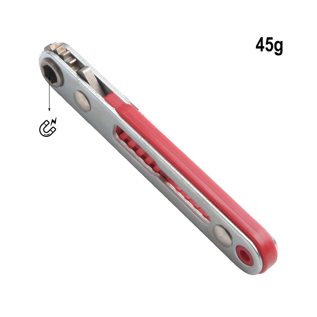 Two Way Ratchet Screwdriver Set Corner Bend Multifunctional