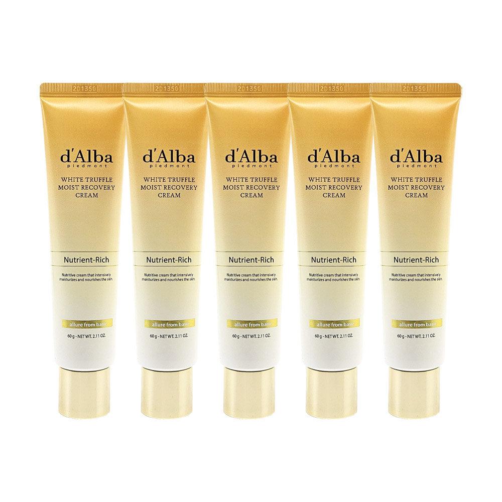 d'Alba White Truffle Moist Recovery Cream 60g x 5