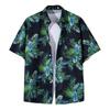 Ailiyumo Aloha Plus Open Floral Beach Loose Quick Perfect for Festivals and Sizes Men's Shirt, Size, Collar, Print, Shirt, Lightweight, Fit, Drying,