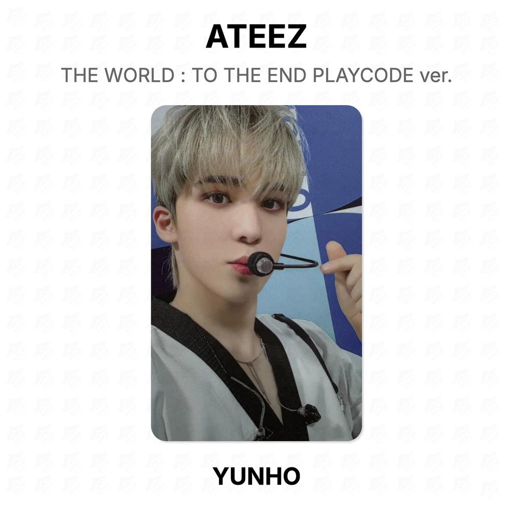 ATEEZ МИР : ДО КОНЦА ИГРАЙ версия. Официальная фотокарта