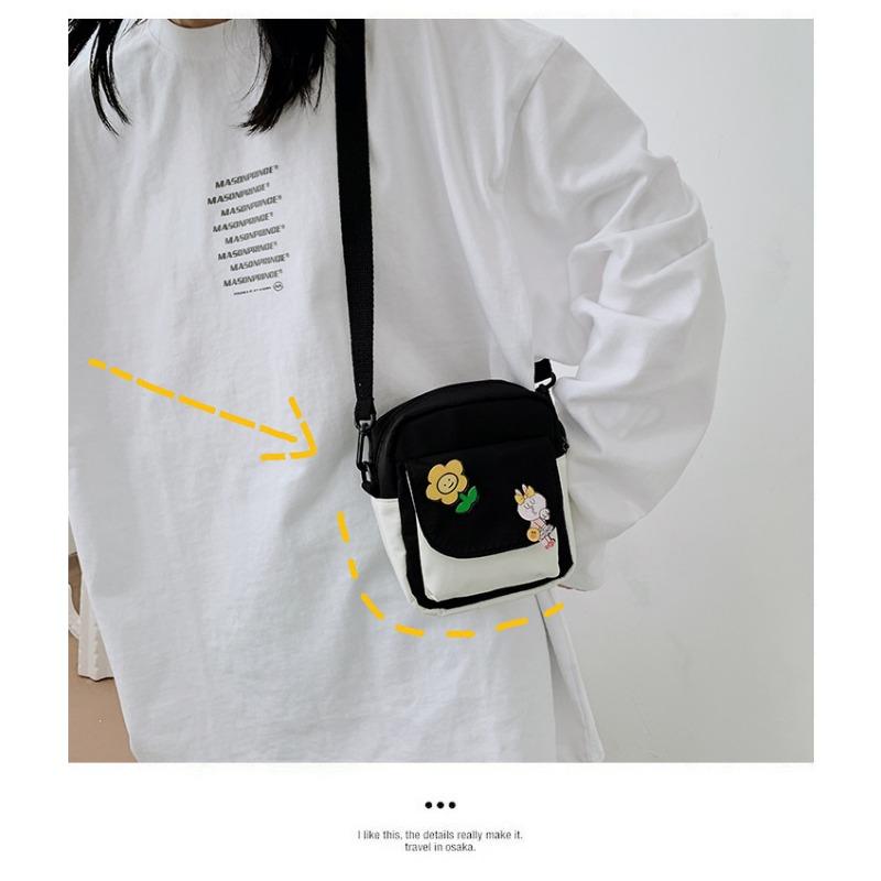 Студенческая симпатичная сумка через плечо женская корейская версия студенческая повседневная сумка через плечо