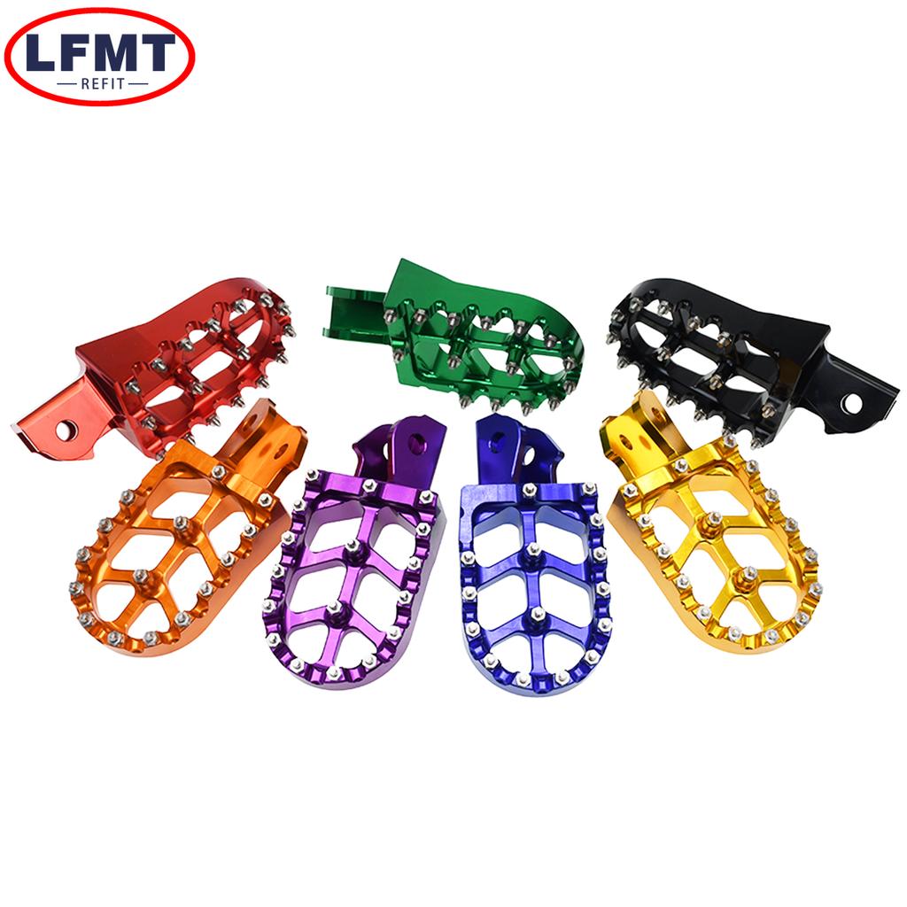 Off-Road Electric Motorcycle Foot Pegs Rests Pedals Footpegs Bracket For Surron Sur-Ron Light Bee X Light Bee S Universal Parts