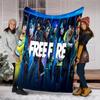Cyberpunk Plush Blanket Perfect All Seasons Soft Comfortable Sofa Office Nap Travel Birthday Gift Christmas Present