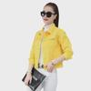 2025 Spring Trendy Colorful Denim Jacket for Women