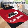 Custom Text Printed Rug AZ Alkmaar Non Slip Floor Carpet For Home Room Decor