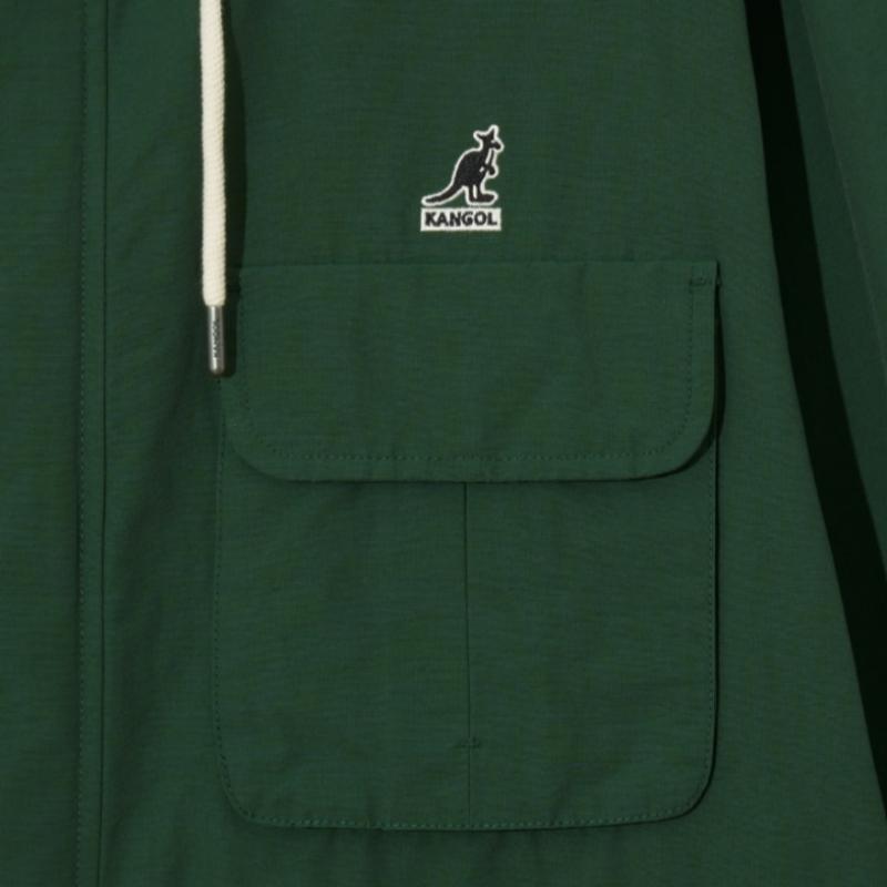 KANGOL Ретрокор Горная Парка Зеленая 8168