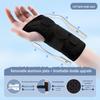 Dual Aluminum Plate Wrist Brace and Support Strap