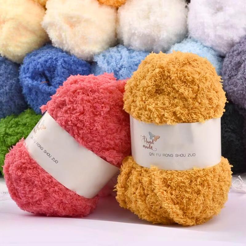 1 шт. шерстяная пряжа детская пряжа коралловый бархат пряжа шарф пряжа шерстяная ткань своими руками