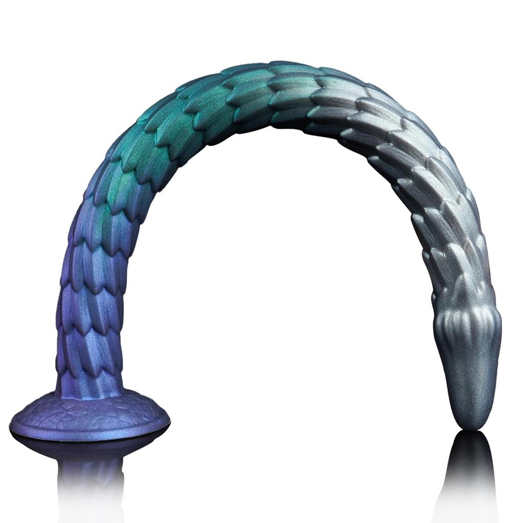 Extra Long Irregular Dragon Scale Threaded Dildo Male And Female Anal Plug SM Anal Expansion Device Alternative Irregular Dildo