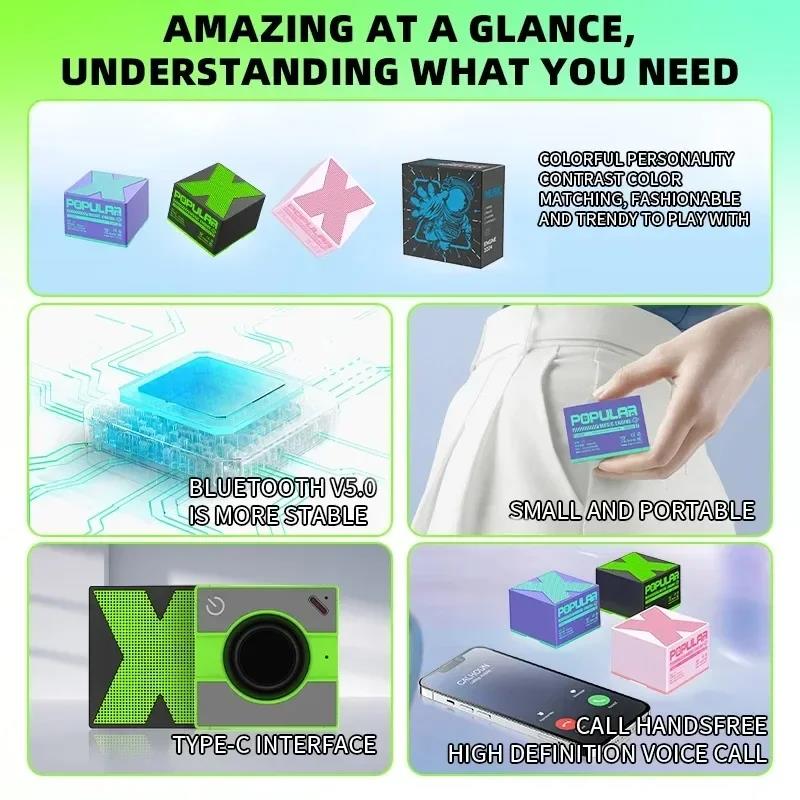 Wireless Bluetooth speaker mini portable audio player Small family high-quality sound suitable for mobile phone computers.