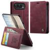 CaseMe-033 For iPhone Duo Wallet Case ,Luxury Flip Premium PU Leather Card Cover Protector Skins Shell