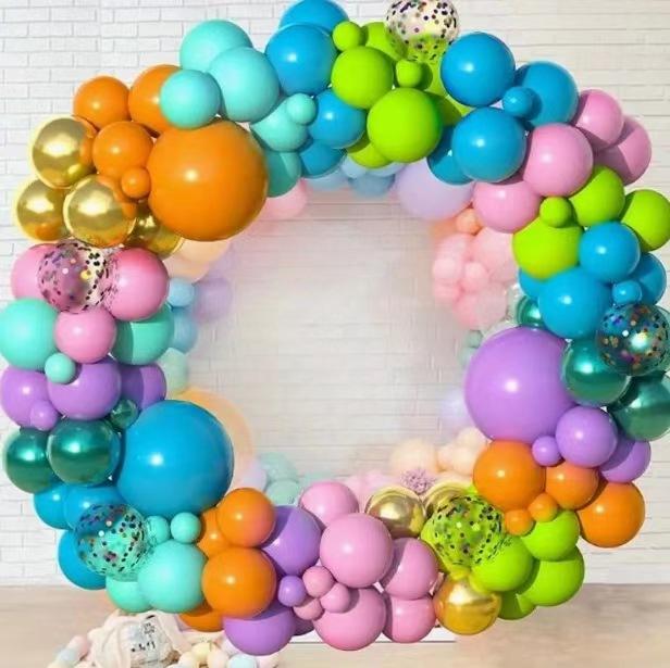 Tropical Balloon Arch Kit Carnival Theme Decoration Birthday Wedding Party Arrangement Kit