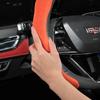 Suitable for Cadillac Premium Suede Snap-On Steering Wheel Cover Anti-Slip Durable Car Accessories Cts 2013 Ct4 Carbon Interior Ct5 Xt5 Xt4 Xt6 Escala