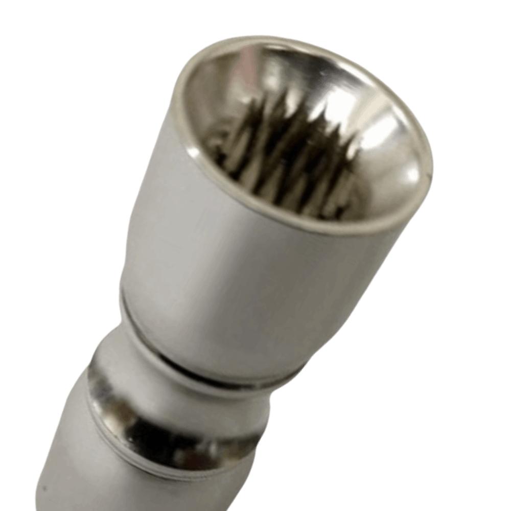 Aluminum Cue Tip Shaper Silver Cue Tip Tool Handheld Snooker Tip Pricker Snooker Cue Repair
