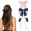 Elegant Cute Ribbon Bow Hairpins Women Girls Gift Hair Clips Pin Barrettes Accessories Hairclip Headdress Headwear Ornament