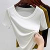 Summer Women's Short Sleeve T-Shirt, Korean Style, Modal Fabric, Thin and Soft
