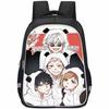 Spacious Jujutsu Kaisen Backpack For Kids With Lightweight Oxford Fabric