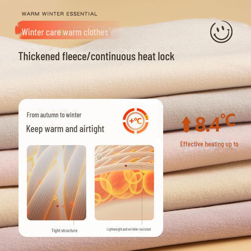 Girls' Seamless Thermal Vest with Chest Pad - Autumn/Winter