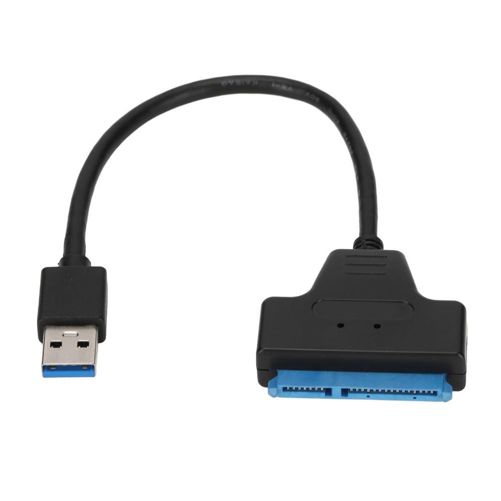 Адаптер USB 3.0 на SATA3.0 5 Гбит/с, Plug and Play, Высокоскоростной USB-конвертер в SATA3.0, Адаптер SATA3.0 на USB, Подключение жесткого диска
