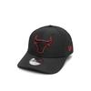 Casquette Snapback NBA Chicago Bulls - New Era - 9Forty - Noir - Taille Unique - Style Urbain
