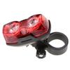 1pc Bicycle Rear Light AAA Batteries High Visibility Red Light Tail Light Horizontal Or Vertical MTB Road Bike Lamps Accessories 7