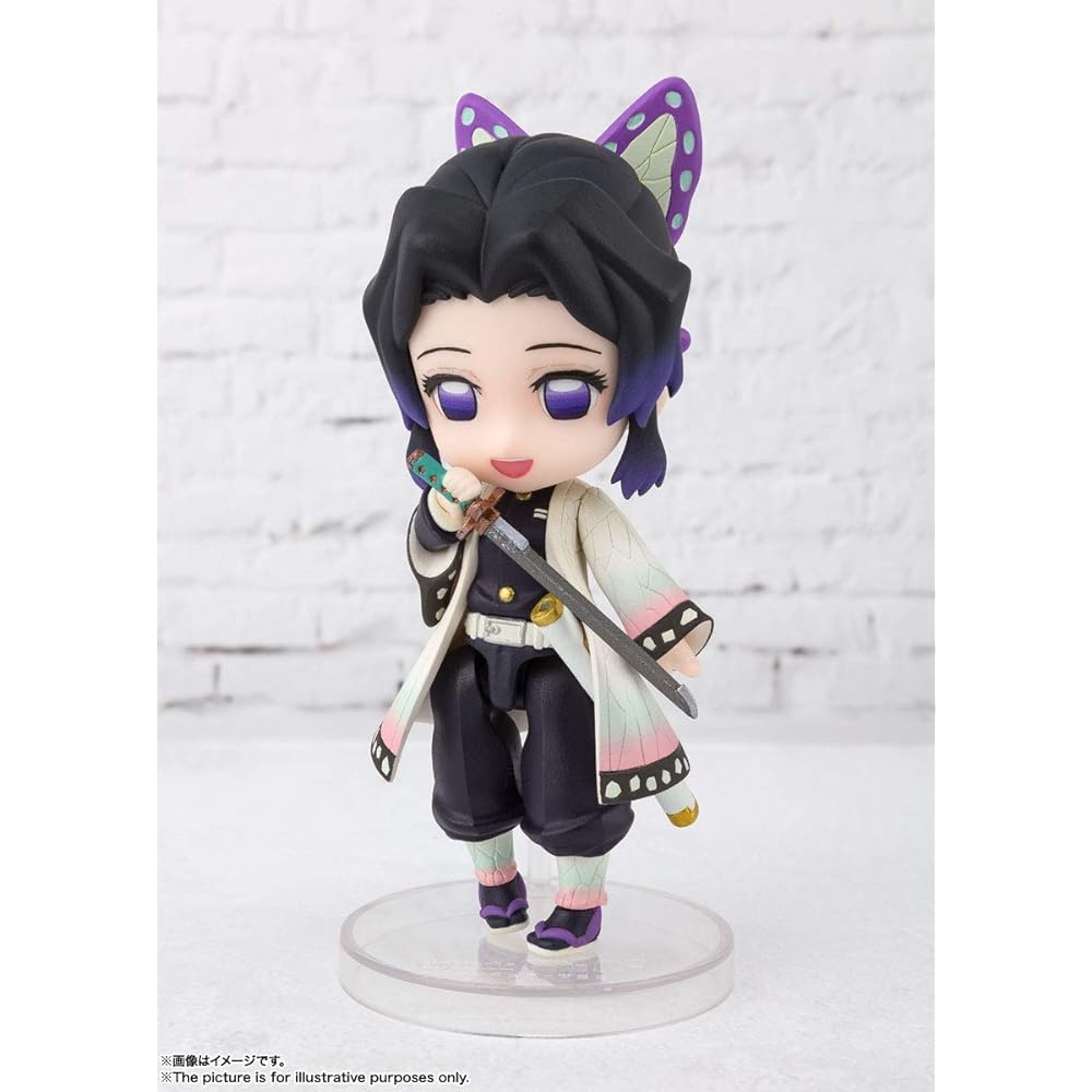 TAMASHII NATIONS Figuarts mini Клинок, рассекающий демонов Синобу Кочо 90 мм ПВХ АБС Окрашенная фигурка