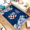 GNK Dinamo Zagreb (1) Rug Suitable For Living Rooms Bedrooms Computer Rooms Dining Areas And Placement Under Tables And Chairs Also An Ideal Choice Fo