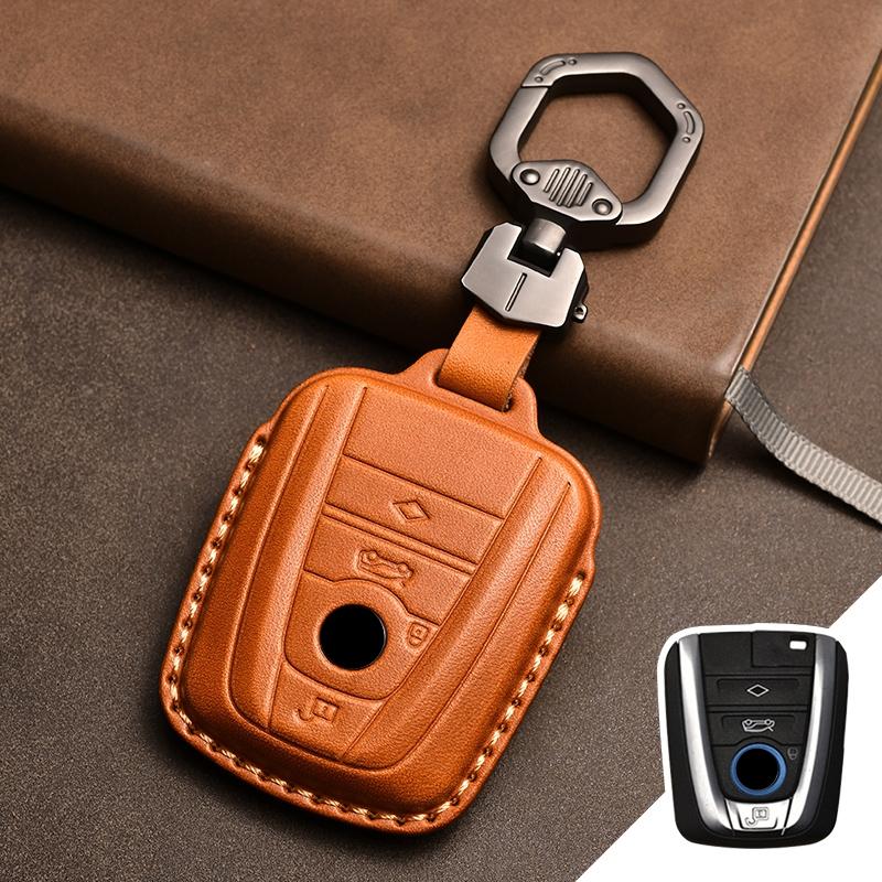 Genuine Leather Protector for Bmw I3 Key Cover I8 New Energy Vehicle Key Case Cover Fob