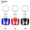 Car Logo Keychain Metal Keyring Key Accessories For Honda Fit Jazz S Civic Type-R CRV Pilot Accord Insight Spirior City HRV JS1