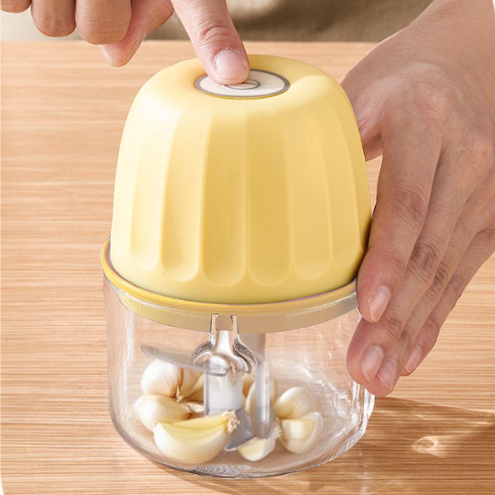Electric Garlic Grinder Small-Sized Wireless Blender Blender Electric Garlic Crusher Household