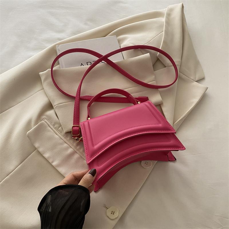 Chic Street Style 2024 New Trendy Shoulder Small Square Bag Versatile And Fashionable