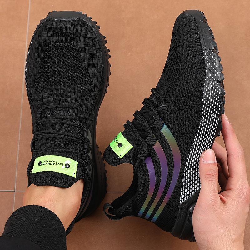 Factory Men's Shoes Large Size Sports Shoes Outdoor Men's Lightweight Running Shoes Breathable Mesh Shoes Men's Casual Shoes