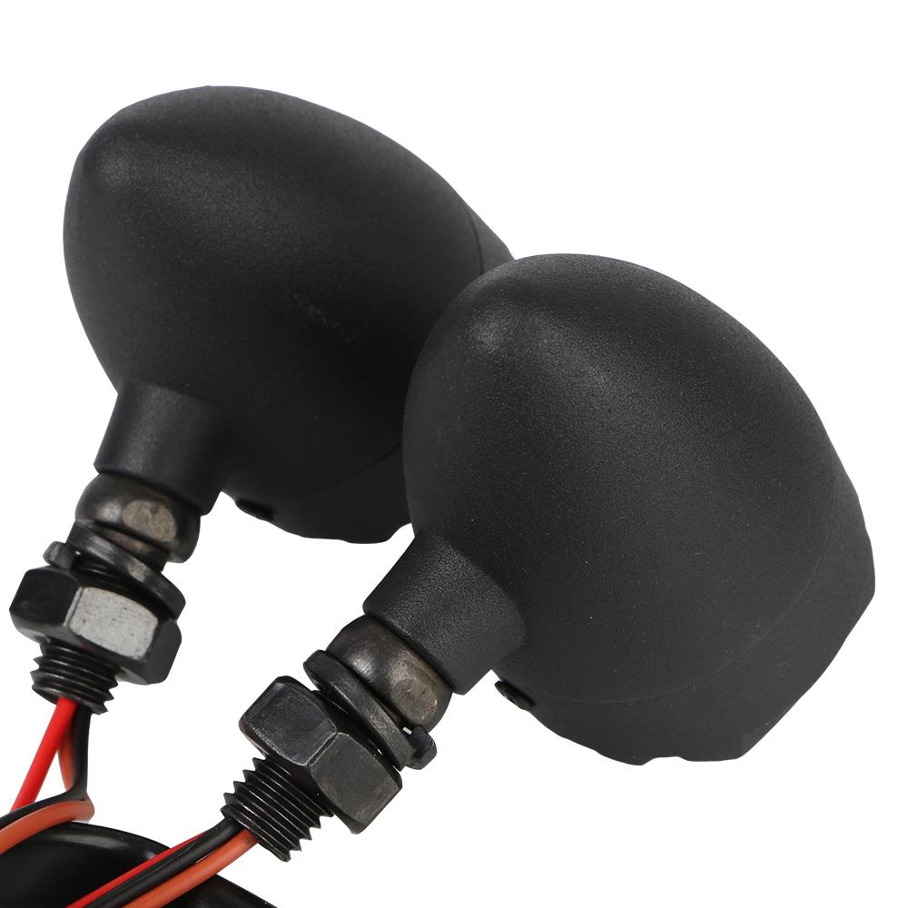 Ретро забор для Honda, Suzuki, Cafe Racer, 2 шт., галогенный указатель поворота, мигалка, индикатор, мигалка