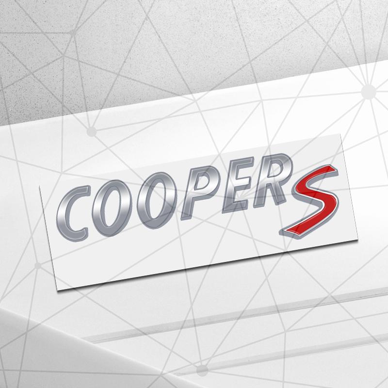 3D Авто Металлическая Наклейка Логотип Значок Cooper S SD на Задний Багажник Автомобиля Декор для Cooper ONE Clubman Paceman JCW R56 R58 R59 F60