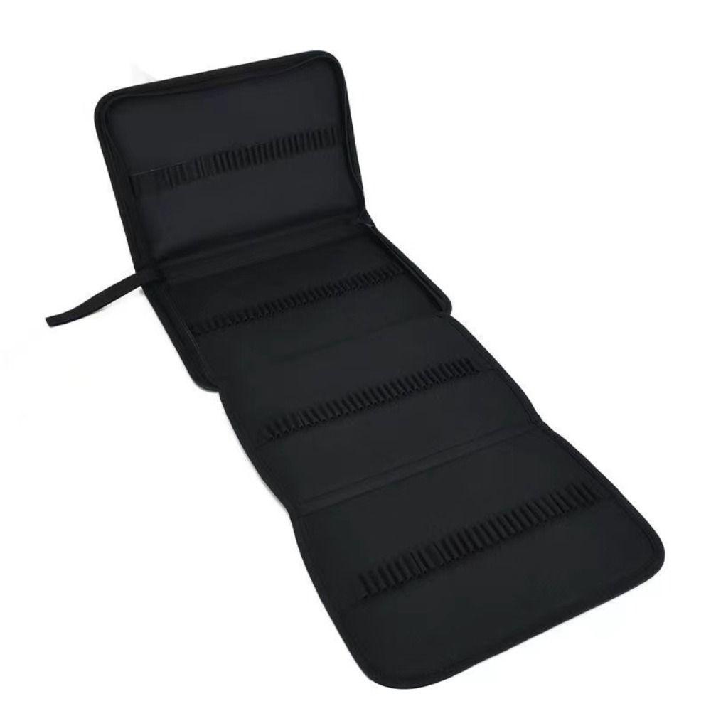 Профессиональная сумка для хранения цветных карандашей 36/48/72/120 отверстий Пенал-скрутка Канцелярские товары