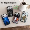 SGA B-Баскетбол G-Защита S-Ша Чехол для телефона Для iPhone17,16,15,14,13,12,11 Plus,Pro Max Магнитный Для Magsafe Беспроводная зарядка