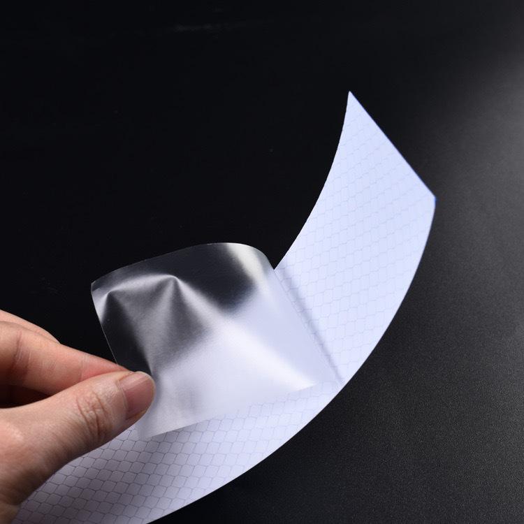 Reflective Film Roll: Waterproof, Adhesive-Backed Strips for Night Traffic Safety and Warning Markings.