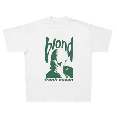 Футболка FrankOcean Music, светлая дышащая футболка с принтом, американская модная повседневная высококачественная мужская футболка с коротким рукавом
