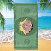 Extra Large Kids Quick Dry Bath Towel Cartoon Character Digital Print Double Sided Flannel Microfiber Beach Towel
