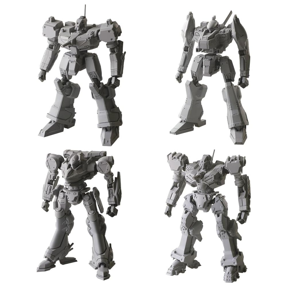 Kotobukiya Armored Core Structure Arts Пластиковая модель-конструктор без масштаба Серия Vol.1 Набор из 4 моделей