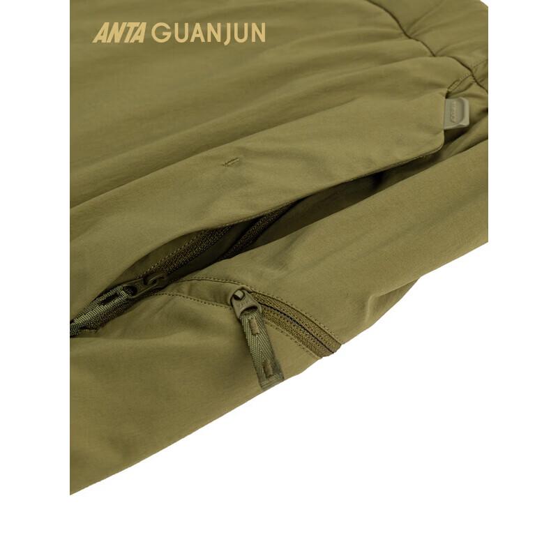 ANTA Men's Champion Outdoor Travel Series Breathable Woven Capris Shorts
