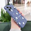 Чехол для телефона «Дождливая ромашка» для iPhone 17 16 16e 15 14 13 Plus Pro Max Mini Силиконовый чехол