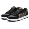 Puma Rbd Game Fabric Retro Casual Low-Top Sneakers Unisex Sneakers Black-Olive 386374-01