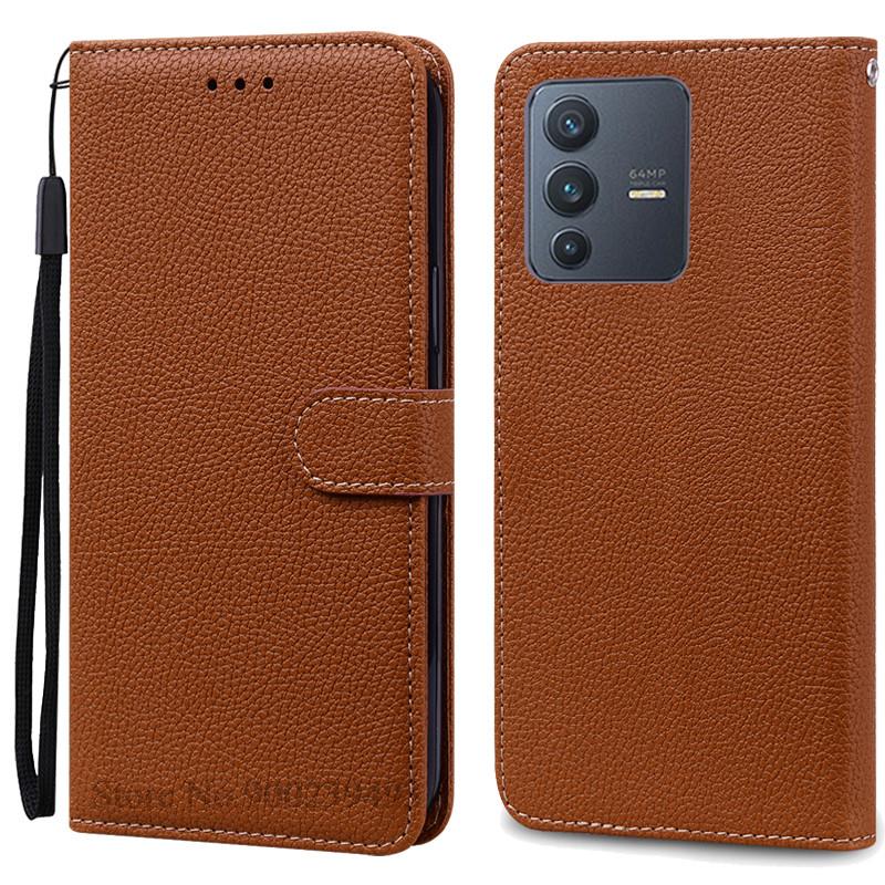 Для Vivo V23 Чехол Vivo V23 5G Кошелек Кожаный Чехол-книжка Для Vivo V2130 Чехол Крышка Чехол для телефона Для Vivo V23 V 23 2130 Бампер Coque Funda