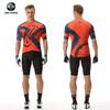 XINTOWN Mens Short Cycling Jersey Set Road Bike Riding Outfit Breathable Sportswear